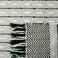 thumbnail image 6 of SAFAVIEH Vermont Wynonna Stripe Runner Rug, Ivory/Black, 2'3" x 8', 6 of 8