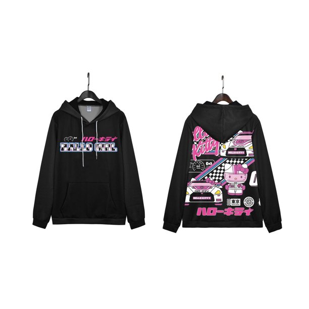 Ip Erchuang Linkage Sanrio Baoke Dream Spider-Man Flying Little Girl Sonic Peripheral Coat Hooded Sweatshirt