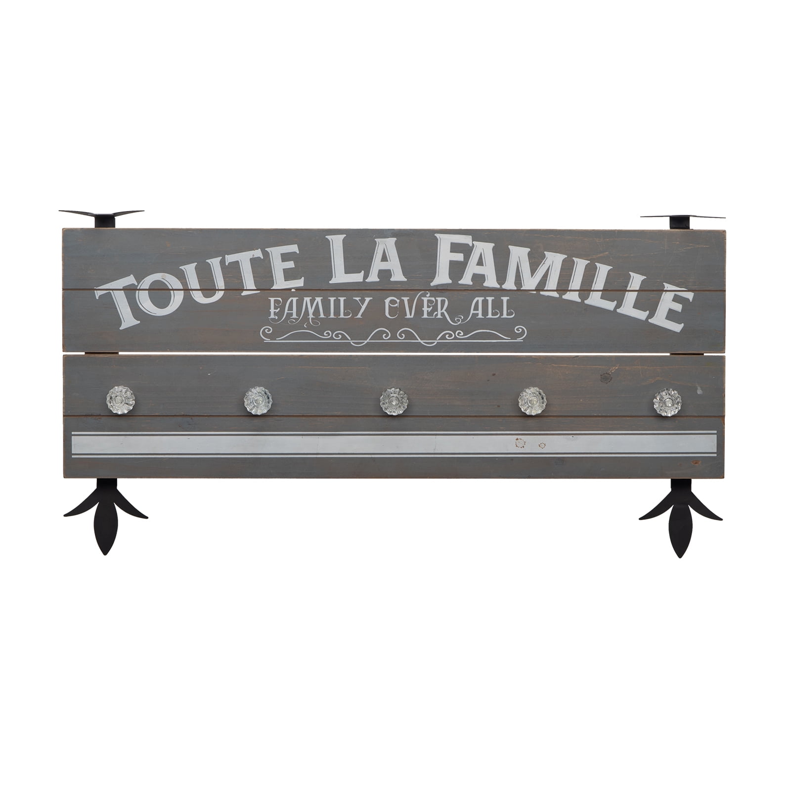 Lowestbest Key Holder for Wall Decoration, with 5 Key Hooks, Entrance Passage Mud Room Corridor Office Country Home Decoration Lowestbest Key Holder for Wall Decoration, with 5 Key Hooks, Entrance Passage Mud Room Corridor Office Country Home Decoration