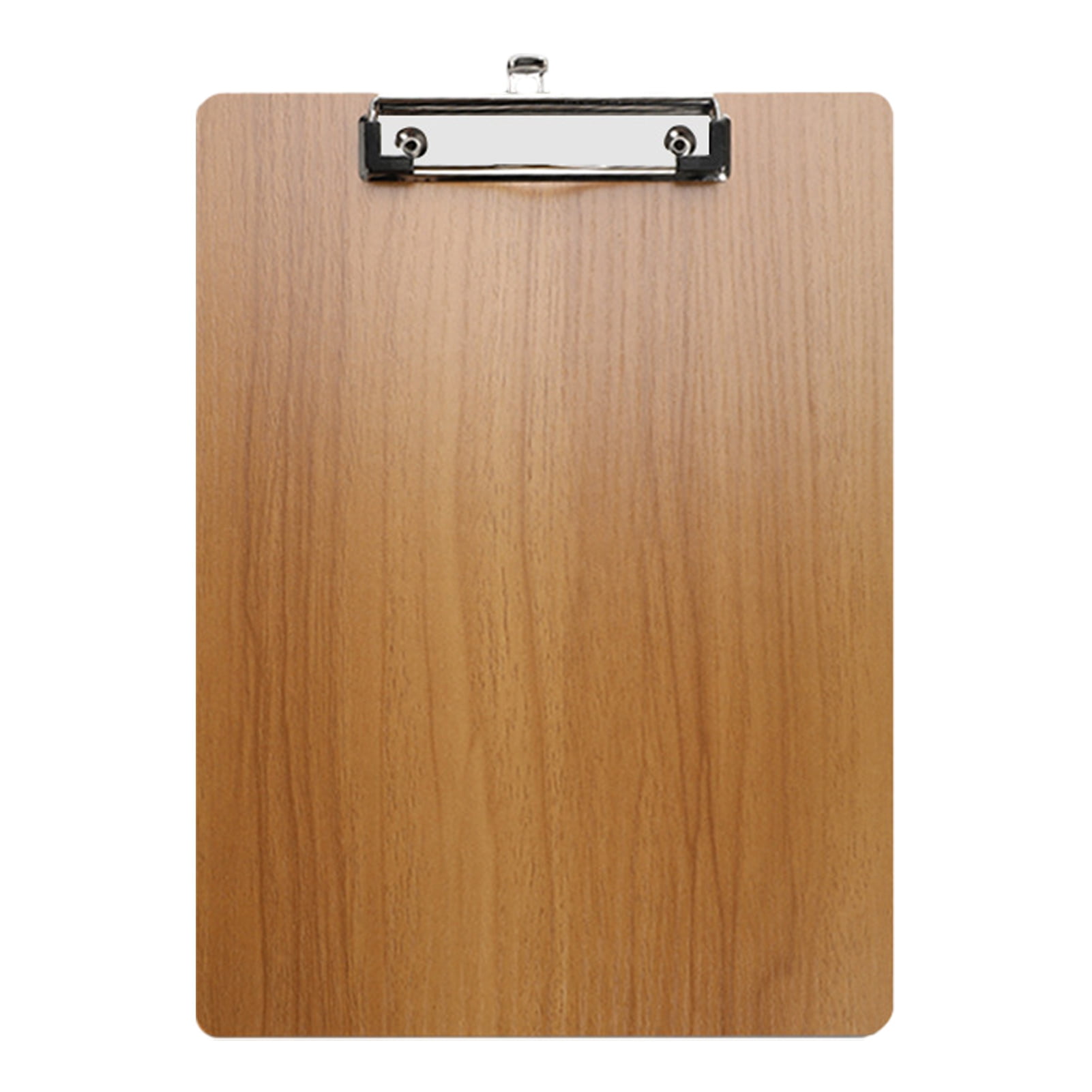 ievspot Metal Spring Clip Board Wooden Clipboard with Metal Spring Clip A4 Size Drawing Paper Holder Lightweight Portable Sketch Board for Artists Durable