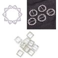 thumbnail image 2 of 30pcs Ribbon Buckles Slide Belt Metal Buckle Sliders for DIY Wedding Invitation, 2 of 2