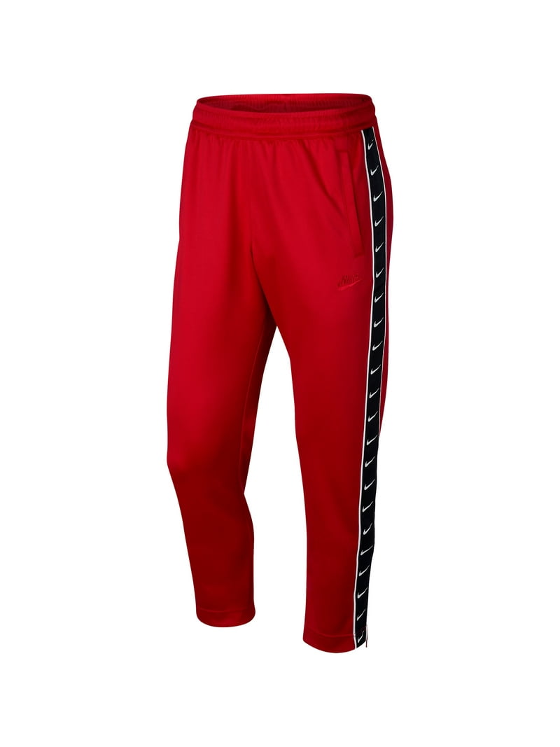 Nike Men's Poly Track Pants Red-Black-White ar3142-657 - Walmart.com