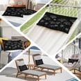 thumbnail image 6 of Black Dandelion Throw Pillow Covers, Spring Modern Minimalist Country Flower Soft Breathable Pillow Cases with Invisible Zipper, Queen Size Pillowcases for Couch Bed Sofa Chair 20x30 Inches, 6 of 9