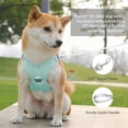 thumbnail image 6 of Exclusivo Mezcla Comfort Control Dog Harness with Leash and Poop Bags, No Pull X-Frame Adjustable Pet Harness for Small and Medium Dogs, Green, S, 6 of 7