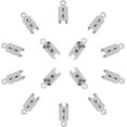 thumbnail image 4 of 100pcs Stainless Steel Cord End Caps - 3mm Inner Diameter Jewelry Making Kit Stainless Steel, 4 of 9