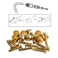 thumbnail image 4 of koolsoo Raccord de Durite de Frein de Vélo Tête Olive Inserts de Durite Hydrauliques BH59, 4 of 9