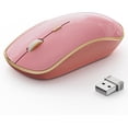 thumbnail image 1 of JOYACCESS 2.4G Slim Wireless Silent , Portable Wireless Computer  with 5 Adjustable DPI Levels, USB Mice for Desktop, Notebook, , Chromebook, PC (Green), 1 of 9