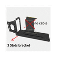 thumbnail image 6 of 1 x 3 slot bracket-Black, 6 of 6