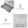thumbnail image 3 of FELTECHELECTR Cup Drying Rack 1 Set Dustproof Plastic Grey For Infant Care, 3 of 7
