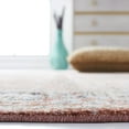 thumbnail image 5 of SAFAVIEH Silverado Ormonde Oriental Polyester Area Rug, Rust/Blue, 4' x 6', 5 of 9