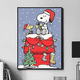 thumbnail image 3 of Póster de Navidad de Charlie Brown con música infantil, arte de pared, decoración del hogar, decoración de la habitación, pintura digital, sala de estar, restaurante, cocina, 3 of 5