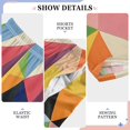 thumbnail image 6 of FORMRS Boys Pajama Pants with Pockets Size 11-12Y Kids Lounge Sleep Bottoms, Minimalist Triangles, 6 of 8