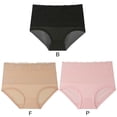 thumbnail image 2 of Women's Underwear High Waist Solid Lace Panties Soft Breathable Brief 5XL Plus Size, 2 of 7