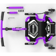 EzyRoller: Drifter X - Purple - Ride-On Scooter, Cambering Motion, Pedal Free Cart, Hand Brakes, Extendable Frame, 154lb Capacity, Adults-Kids Ages 6+