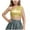 Gold Tank Tops for Kids, variant on Sparkly Cropped Tank Tops for Girls Trendy One Shoulder Sleeveless Camisoles Size 3-16 Junior Teens Pullover Solid Shiny Performance Vests