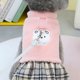 thumbnail image 5 of Ropa para mascotas, ropa para perros de otoño e invierno, ropa para mascotas de gato de peluche, forro polar de invierno, falda de algodón de oso blanco 23, 5 of 6