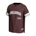 thumbnail image 2 of Unisex GameDay Greats Maroon Mississippi State Bulldogs Spirit Baseball Jersey, 2 of 4