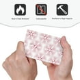 thumbnail image 4 of Daiia Christmas Snowflakes Pattern Decorator Wall Plate Child Safe Outlet Cover, Switch and Outlet Covers,Size 1-Gang 5.0" x3.0" , Polycarbonate Thermoplastic-Style V, 4 of 6