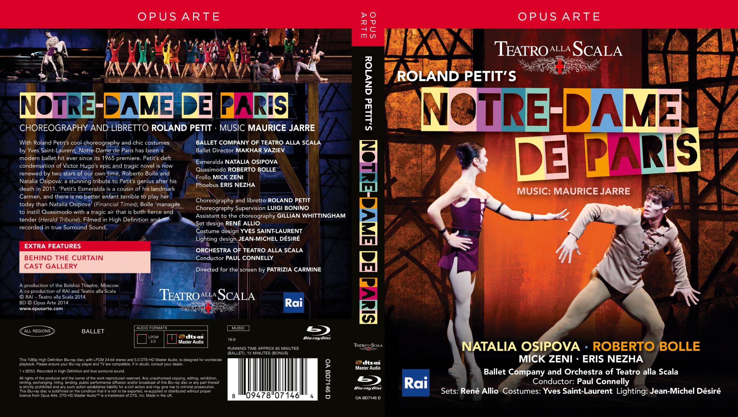 Amazon.com: Roland Petit's Notre Dame de Paris [Blu-ray