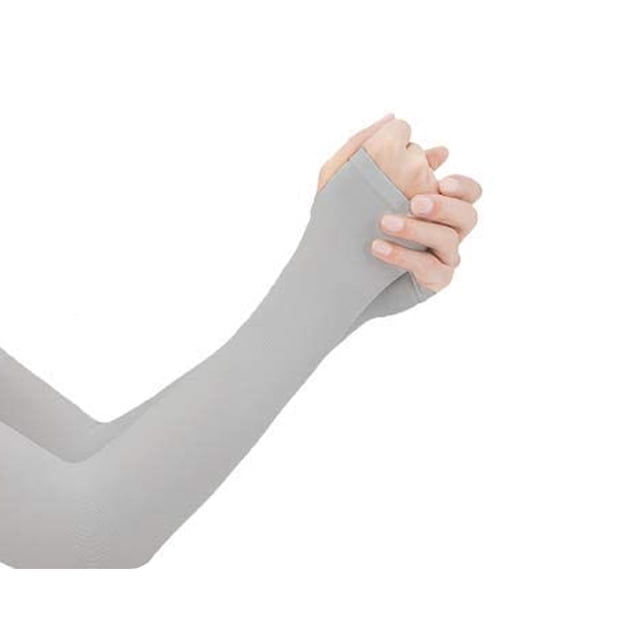 Mangas largas para el sol con protección UV, mangas refrescantes para los brazos, mangas protectoras para el sol con orificio para el pulgar para correr y andar en bicicleta