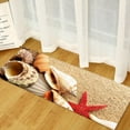 thumbnail image 2 of KEINXS Bath Mats for Bathroom  Bathroom Mats Rugs No Silp  Beach Starfish Sea Shell Washable Cover Floor Rug Carpets Floor Mat for Kitchen Bedroom Indoor 23.6X35.4in, 2 of 5