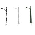 thumbnail image 3 of mmirethe Model Railway Lamp Classical Landscape Layout Lightweight Ladder Streetlights Resistance Outdoor LED Lamppost Silver（Warm Light）, 3 of 7