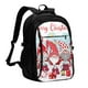 thumbnail image 1 of Easygdp Christmas Mochila para Laptop de Viaje con Puerto USB, Mochila para Laptop con Puerto de Carga USB para Mujeres y Hombres, 1 of 7