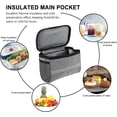 thumbnail image 2 of Bicycle Handlebar Bag Waterproof MTB Bike Front Bag Multifunctional Cycling Front Top Tube Storage Bag, 2 of 7
