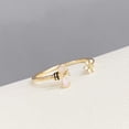 thumbnail image 4 of Jumpingount Anillo abierto Daisy Bee ligero portátil duradero ajustable anillos de dedo pulido joyería cumpleaños aniversario Ropa, zapatos y accesorios Miscelánea Jumpingount  AP016724-00, 4 of 6