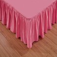 thumbnail image 3 of MesaSe Sheets & Beyond Solid Microfiber 14” Bed Skirt  Queen  White, 3 of 4