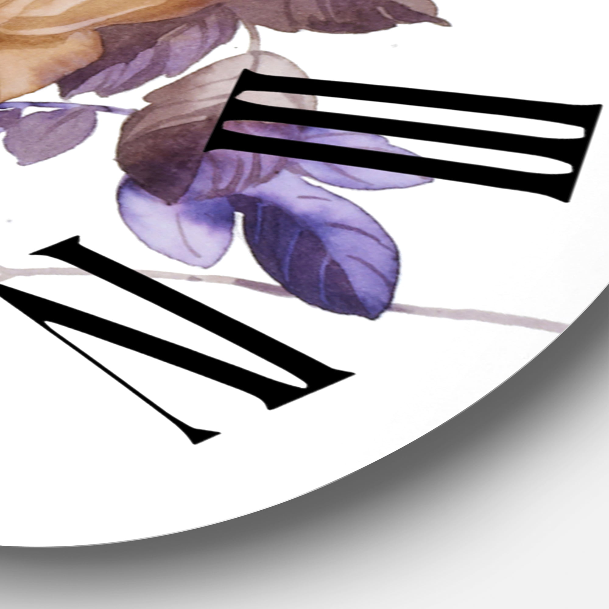 Designart 1 in Traditional Wall Clock