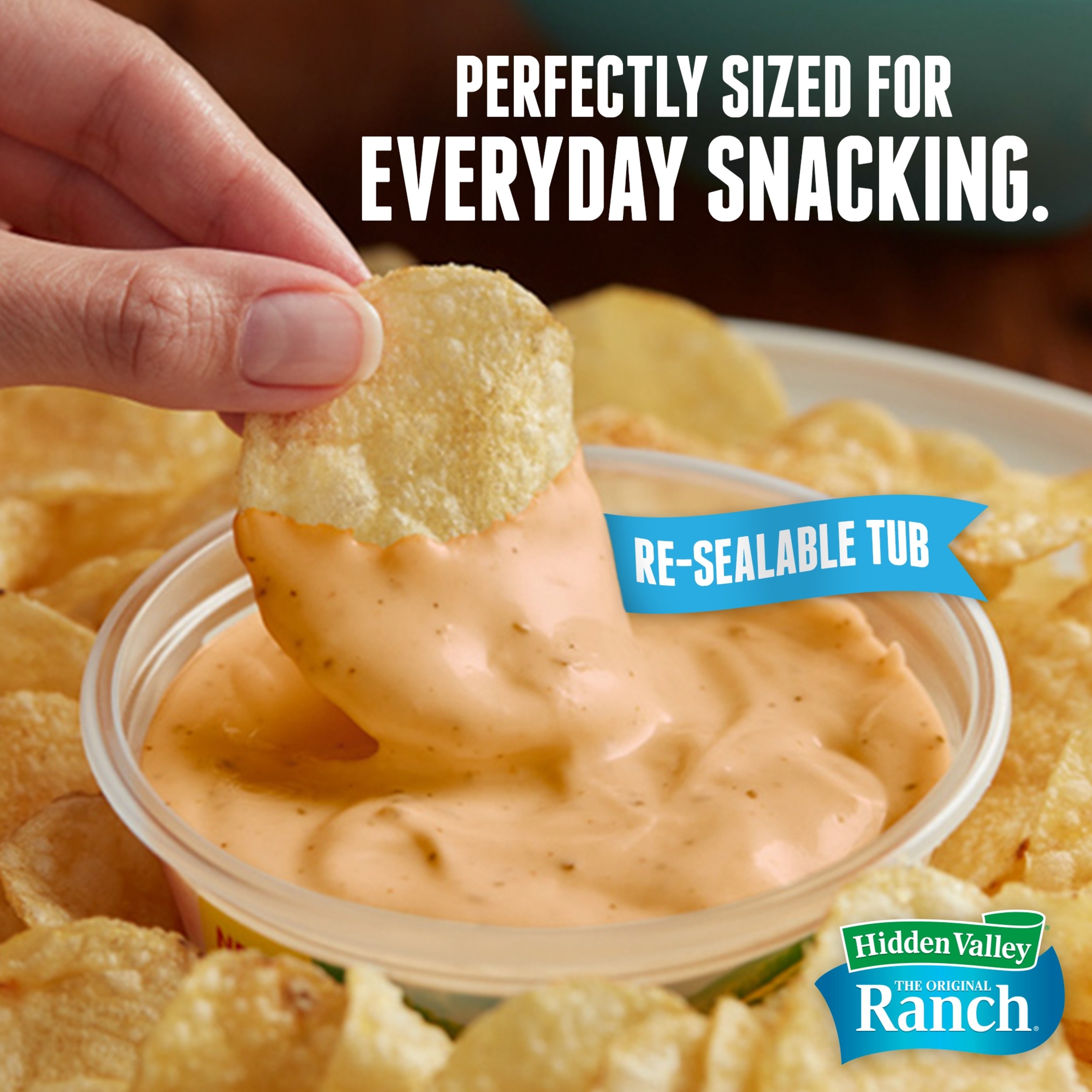 Hidden Valley Ready-to-Eat Dip, Buffalo Ranch - 10 Ounces