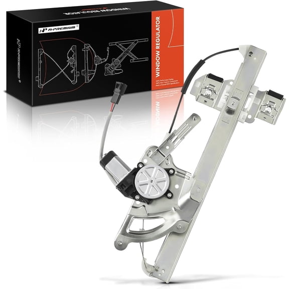 A-Premium Power Window Regulator with Motor Compatible with Pontiac Bonneville 2000-2005 Sedan Front Passenger Side