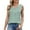 Green, variant on Women's Solid Color V Neck Stretch Sleeveless Loose Chiffon Vest Women Tops Workout Bandage Top for Women Shirt with Strings 1975 Crop Top Athletic Cropped Top A Tops for Women Polyester Top Women