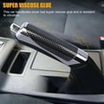 thumbnail image 2 of Carbon Fiber Car Handbrake Protector Cover Universal Accessories Interior Auto Decoration T8S3, 2 of 6