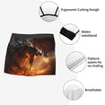 thumbnail image 6 of Daiia Fiery Dragon Of Chaos Men's Underwear Boxer Briefs, Cotton Stretch Moisture-Wicking Underwear-XX-Large, 6 of 9
