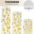 thumbnail image 4 of Yellow Lemon Fruit Flowers White Pattern Kitchen Rugs Sets Of 3,Kitchen Runner Rugs Non Skid Washable,Decorative Kitchen Floor Mats for Kitchen,Sink,Laundry,17"x30"+ 17"x47" + 17"x59", 4 of 6