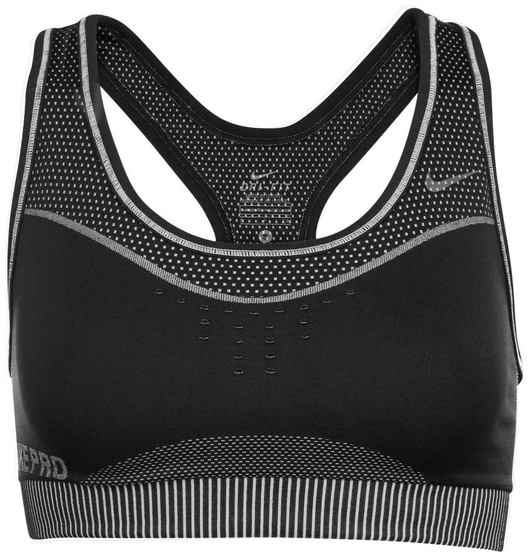 Nike Women's DriFit Pro Classic Hypercool Limitless Sports BraBlack