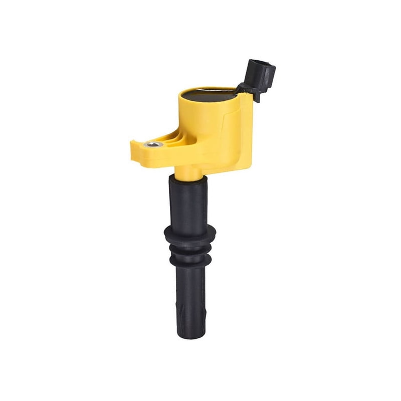 ISA 8 Yellow Ignition Coil Pack and Iridium Spark Plug For Lincoln Ford Expedition F150 F250 F350 F450 F550 Super Duty Mark Navigator 5.4L 6.8L Replacement for FD508 SP515 SP546 DG511