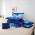 thumbnail image 6 of jejeloiu Western Fantasy Dragon 7-Piece Twin Bedding Sets,Northern Lights Bedding Comforter Set For Boys Teens Reversible, 6 of 8
