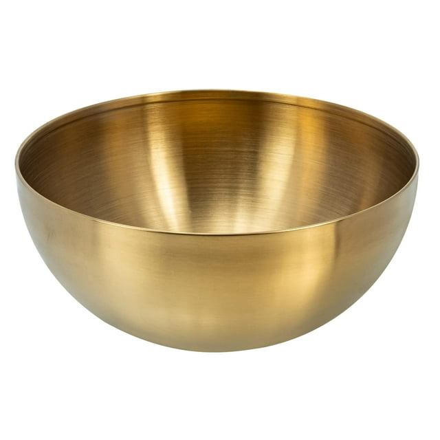Ensaladera de acero inoxidable, olla para estofado coreana, cuencos de Metal, cuenco anidado, cuenco para servir, platos para aperitivos, contenedor de arroz