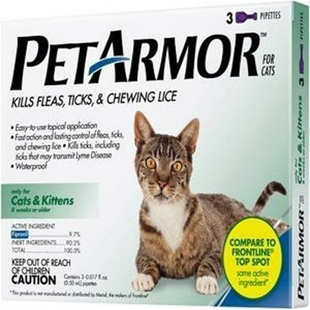 PetArmor Flea & Tick Protection For Cats, 3-month supply