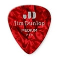 thumbnail image 4 of Dunlop Guitar Picks  24 Pack  Celluloid  Red Pearloid  Medium .73mm, 4 of 4