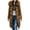Coffee, variant on Aoochasliy Women's Plus Size Coats Winter Outerwear Clearance Thicker Slim Down Lammy Jacket Coat Overcoat