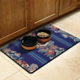 thumbnail image 3 of Colorful Paisley Boho Dog Feeding Mat - Non-Slip Pet Food Mat with Artistic Geometric Pattern, Durable and Eco-Friendly, 3 of 5