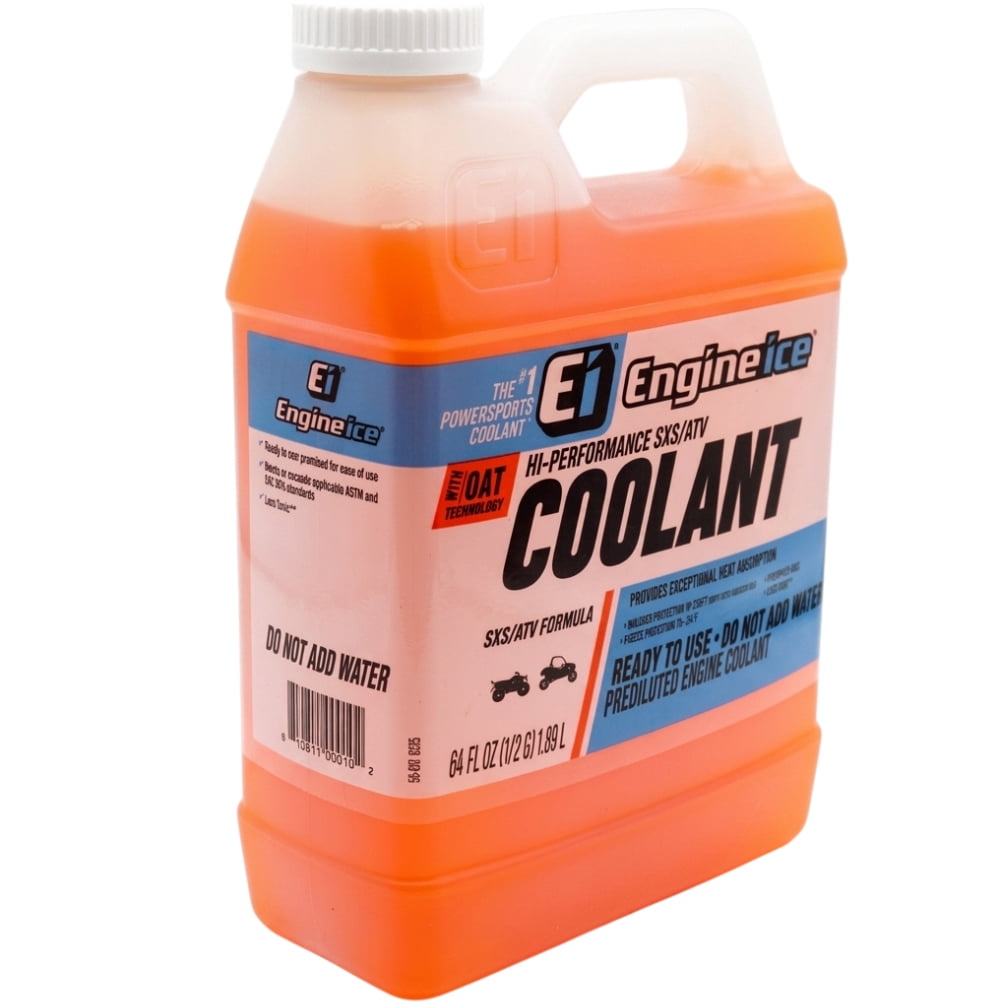 Engine Ice Hi-Performance SXS/ATV Coolant + Antifreeze 1/2 Gallon