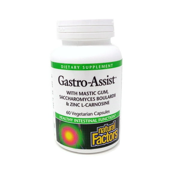 Natural Factors Gastro-Assist-60 Vegetarian Capsules