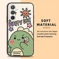 thumbnail image 2 of LYM-Phone Case For Samsung Galaxy S25, TPU Cover Shockproof Fashion Design Waterproof protective Soft case Durable Cute Full wrap Anti-dust Cartoon Back Cover Dirt-resistant Anti-knock, 2 of 9