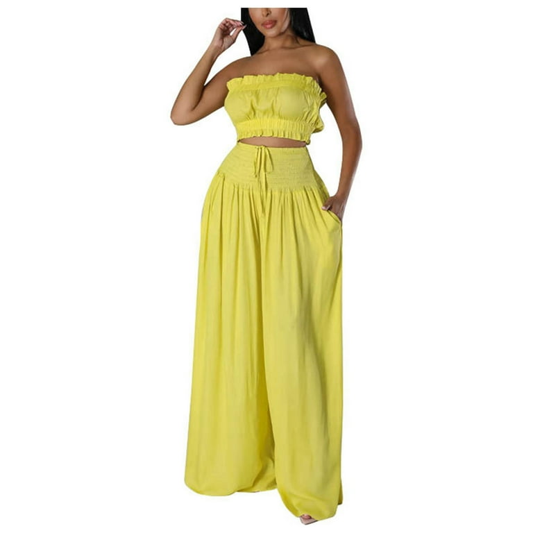 Women's Stylish Casual Solid Color Personality Strapless Pantsuit Homecoming Suits for Women Suit Pants Pant Suits for Women Casual Winter Gear Women Rompers And Jumpsuits for Women plus Size Jumpsuit - Walmart.com Women's Stylish Casual Solid Color Personality Strapless Pantsuit Homecoming Suits for Women Suit Pants Pant Suits for Women Casual Winter Gear Women Rompers And Jumpsuits for Women plus Size Jumpsuit - Walmart.com