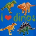 thumbnail image 3 of CafePress - I Love Dinos Kids Dark T Shirt - Dark T-Shirt Kids XS-XL, 3 of 4